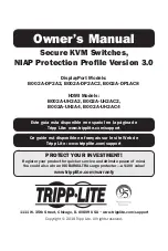 Preview for 1 page of Tripp Lite B002A-DP1AC8 Owner'S Manual