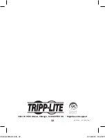 Предварительный просмотр 32 страницы Tripp Lite B003-HC2-DOCK1 Owner'S Manual