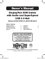 Tripp Lite B004-DPUA2-K Owner'S Manual preview