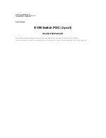 Preview for 1 page of Tripp Lite B005-002-R User Manual