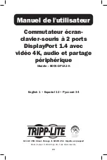 Preview for 23 page of Tripp Lite B005-DPUA2-K Owner'S Manual