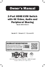 Preview for 1 page of Tripp Lite B005-HUA2-K Owner'S Manual