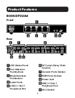 Preview for 3 page of Tripp Lite B006-DP2UA2 Quick Start Manual