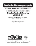 Preview for 25 page of Tripp Lite B006-DP2UA2 Quick Start Manual