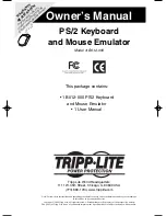 Tripp Lite B012-000 Owner'S Manual preview