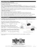 Preview for 6 page of Tripp Lite B013-330 Quick Start Manual