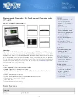 Preview for 1 page of Tripp Lite B021-000-17 Specifications