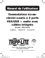 Preview for 23 page of Tripp Lite B032-VUA2 Owner'S Manual