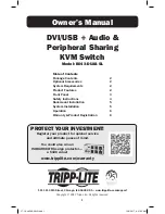 Preview for 1 page of Tripp Lite B043-DUA8-SL Owner'S Manual