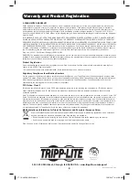 Preview for 8 page of Tripp Lite B043-DUA8-SL Owner'S Manual