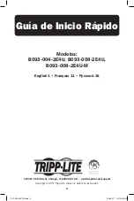 Предварительный просмотр 6 страницы Tripp Lite B093-004-2E4U Quick Start Manual