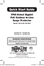 Tripp Lite B110-SP-CAT-OD2 Quick Start Manual preview