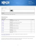 Preview for 2 page of Tripp Lite B112-002-R Specification Sheet