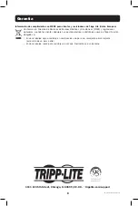 Preview for 8 page of Tripp Lite B114-002-R Owner'S Manual