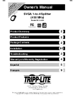 Preview for 1 page of Tripp Lite B114-0H4 Owner'S Manual