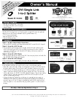 Tripp Lite B116-002 Owner'S Manual preview