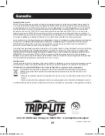 Preview for 24 page of Tripp Lite B116-002A Owner'S Manual