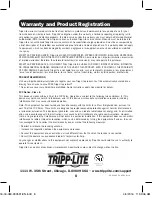 Предварительный просмотр 8 страницы Tripp Lite B118-002 Owner'S Manual