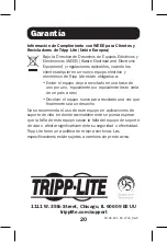 Preview for 20 page of Tripp Lite B119-002-UHD Owner'S Manual