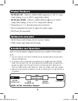 Preview for 2 page of Tripp Lite B125-101-60-WP Owner'S Manual