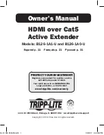 Tripp Lite B126-1A0-U Owner'S Manual предпросмотр