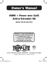 Preview for 1 page of Tripp Lite B126-1A1-POC Owner'S Manual