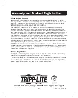 Предварительный просмотр 12 страницы Tripp Lite B126-1A1-WHD4HH Owner'S Manual