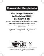 Предварительный просмотр 13 страницы Tripp Lite B126-1A1-WHD4HH Owner'S Manual