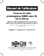 Предварительный просмотр 25 страницы Tripp Lite B126-1A1-WHD4HH Owner'S Manual