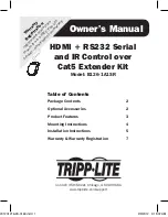 Tripp Lite B126-1A1SR Owner'S Manual preview