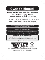 Tripp Lite B127-002-2H2 Owner'S Manual preview