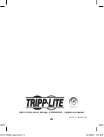 Предварительный просмотр 20 страницы Tripp Lite B127A-110-BD Owner'S Manual