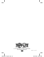 Предварительный просмотр 20 страницы Tripp Lite B130-101S-WP Owner'S Manual