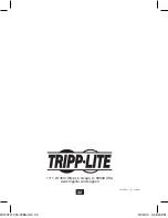 Preview for 32 page of Tripp Lite : B140-002 Owner'S Manual