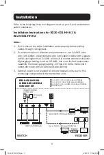 Preview for 7 page of Tripp Lite B320-4X1-HH-K1 Owner'S Manual