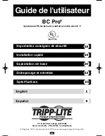 Preview for 17 page of Tripp Lite BC Pro BCPRO600 Owner'S Manual