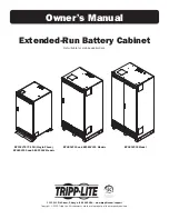 Предварительный просмотр 1 страницы Tripp Lite BP192V787C-1PH Owner'S Manual