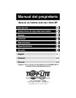 Preview for 7 page of Tripp Lite BP240V10RT-3U Owner'S Manual