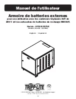 Preview for 25 page of Tripp Lite BP288VEBPNB Owner'S Manual