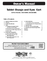 Preview for 1 page of Tripp Lite CSC32USB Owner'S Manual