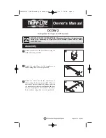 Preview for 1 page of Tripp Lite DCOW 2 Owner'S Manual