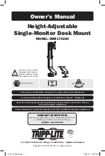 Tripp Lite DDR1732SC Owner'S Manual preview