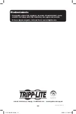 Preview for 24 page of Tripp Lite DMCS1732S Owner'S Manual