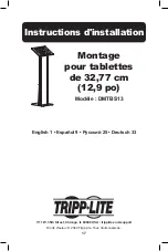 Preview for 17 page of Tripp Lite DMTBS13 Installation Instructions Manual