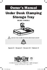 Tripp Lite DMUDSC Owner'S Manual preview