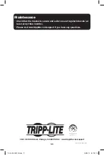 Preview for 11 page of Tripp Lite DMWC3770M Owner'S Manual