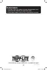 Preview for 22 page of Tripp Lite DMWC3770M Owner'S Manual