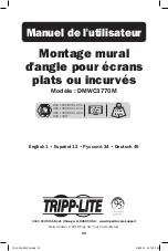 Preview for 23 page of Tripp Lite DMWC3770M Owner'S Manual