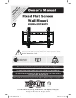 Tripp Lite DWF2647X Owner'S Manual предпросмотр