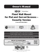 Tripp Lite DWFSC3255MUL Owner'S Manual preview